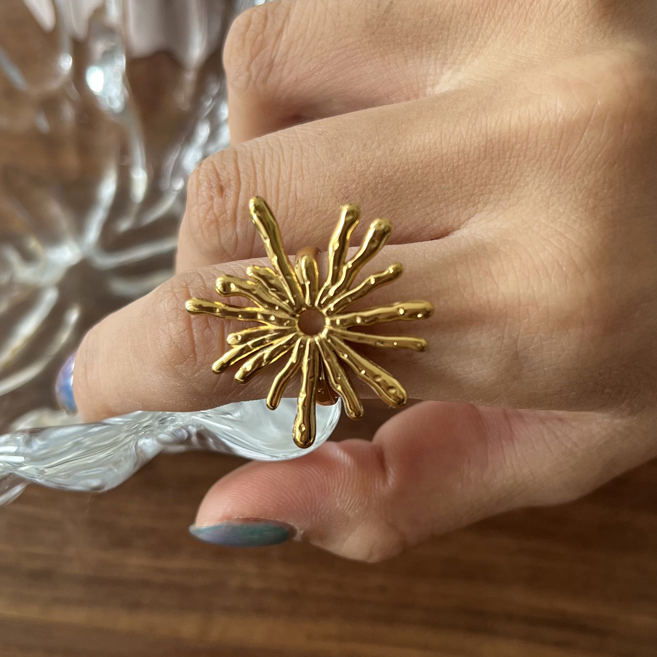 Céleste Ring Xanthine 18K Gold - 18