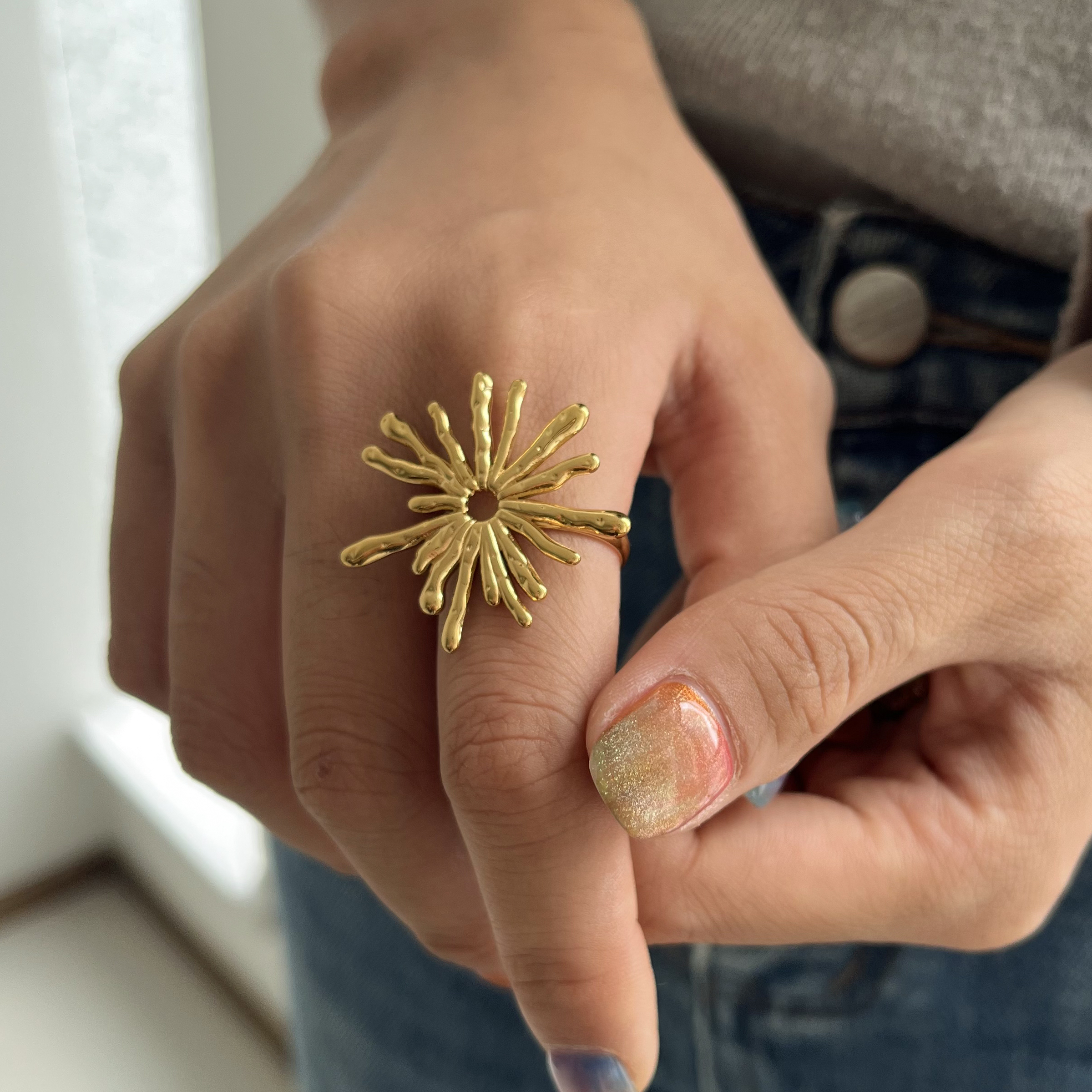 Céleste Ring Xanthine 18K Gold - 13