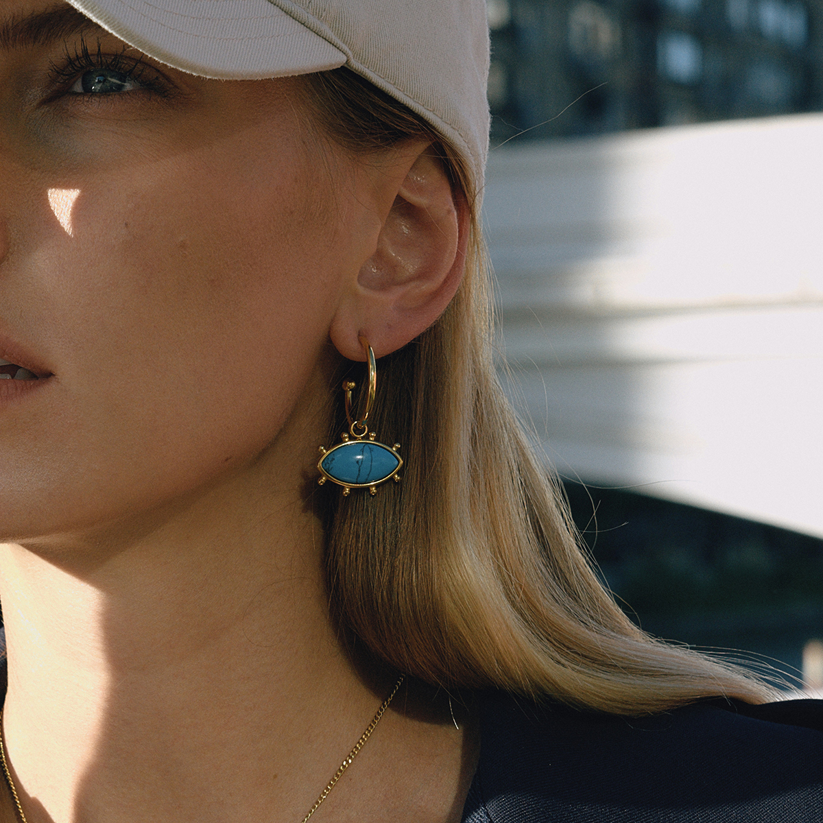 Céleste Earrings Romanella 18K Gold - 9