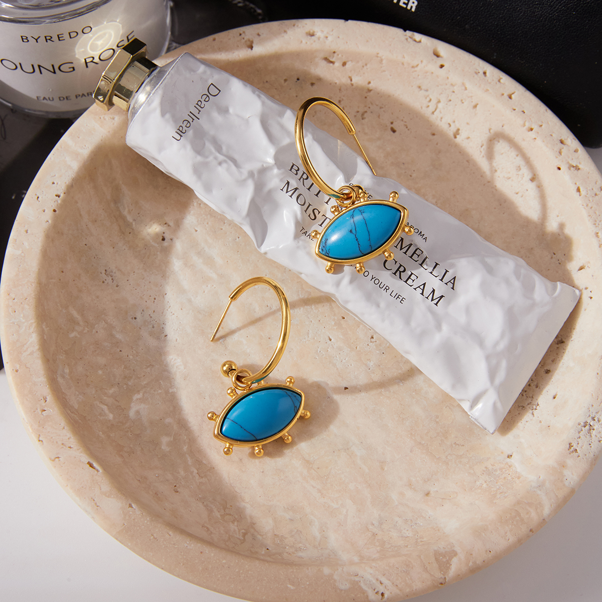 Céleste Earrings Romanella 18K Gold - 7