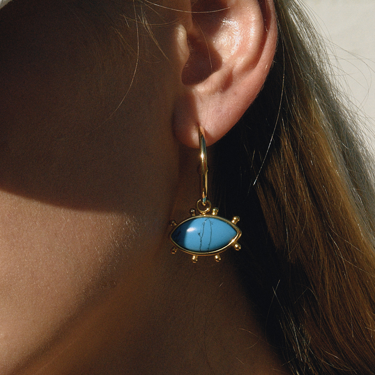 Céleste Earrings Romanella 18K Gold - 6