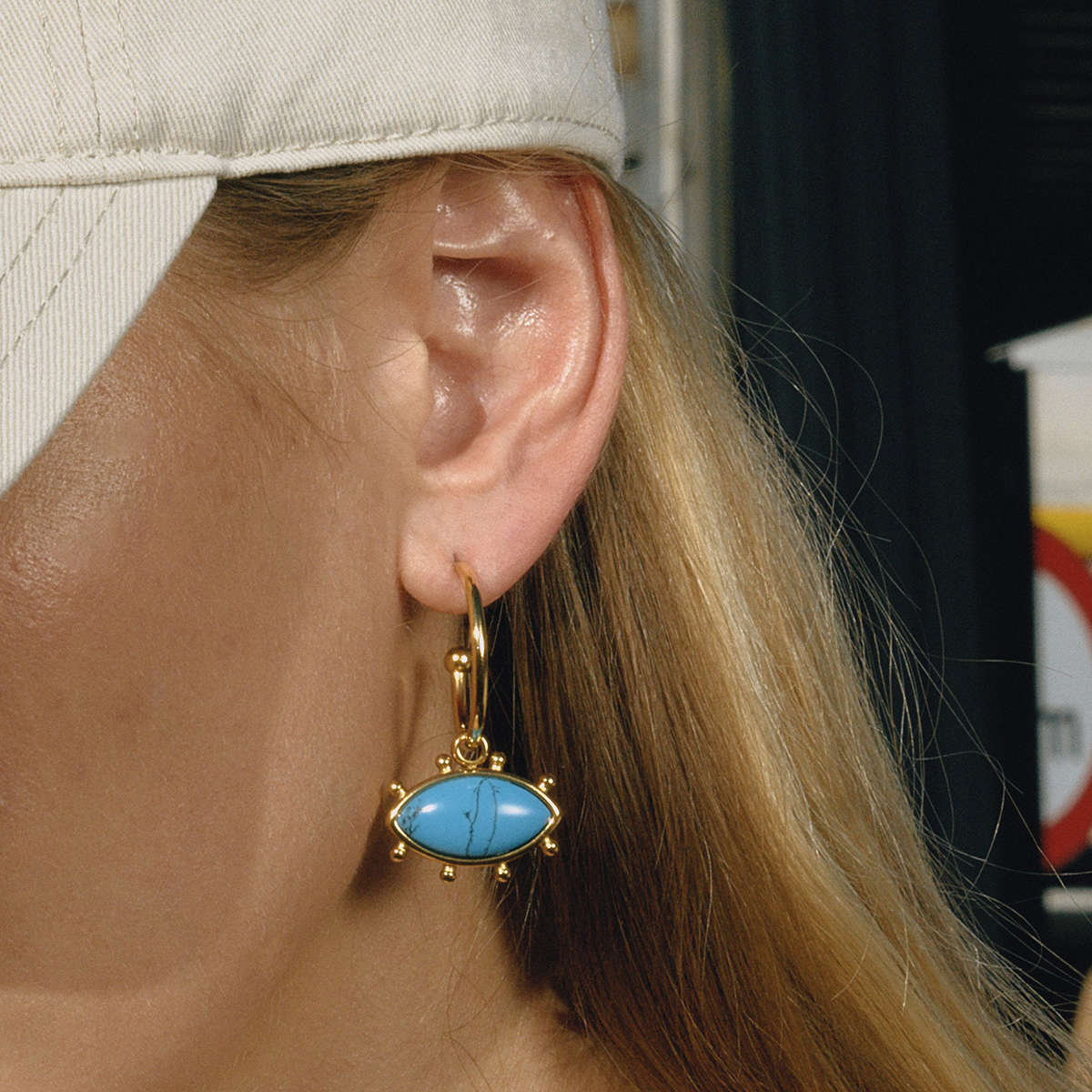 Céleste Earrings Romanella 18K Gold - 8