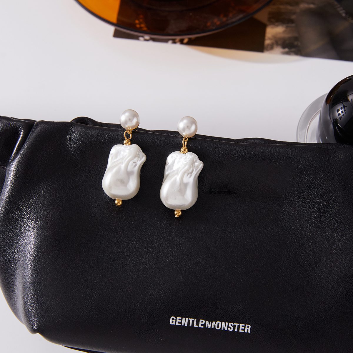 Céleste Earrings Violina 18K Gold - 3