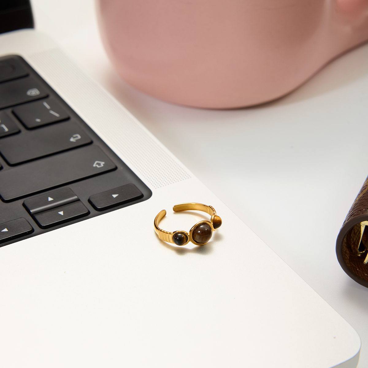 Céleste Ring Isabelline 18K Gold - 3