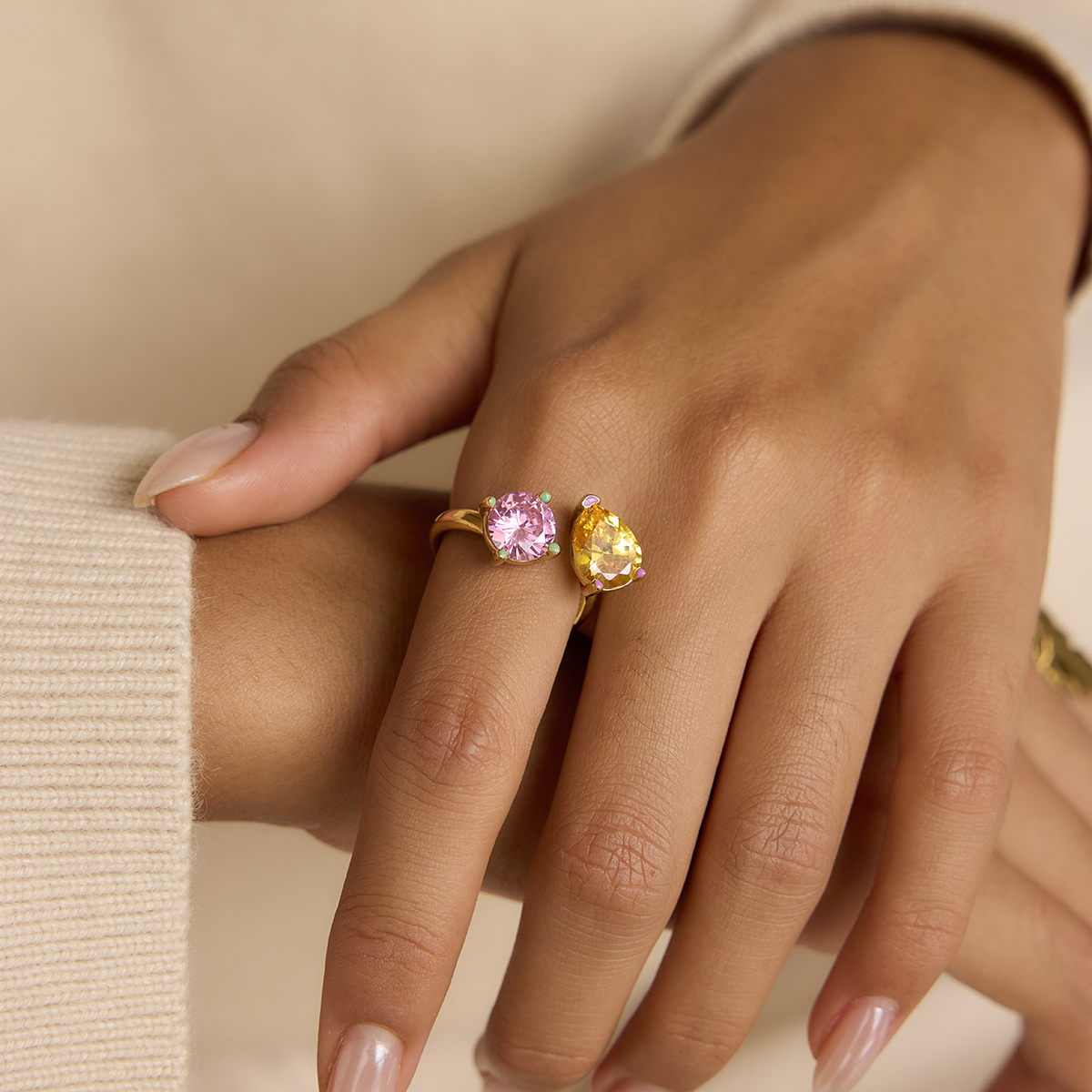 Céleste Ring Celandra 18K Gold - 9