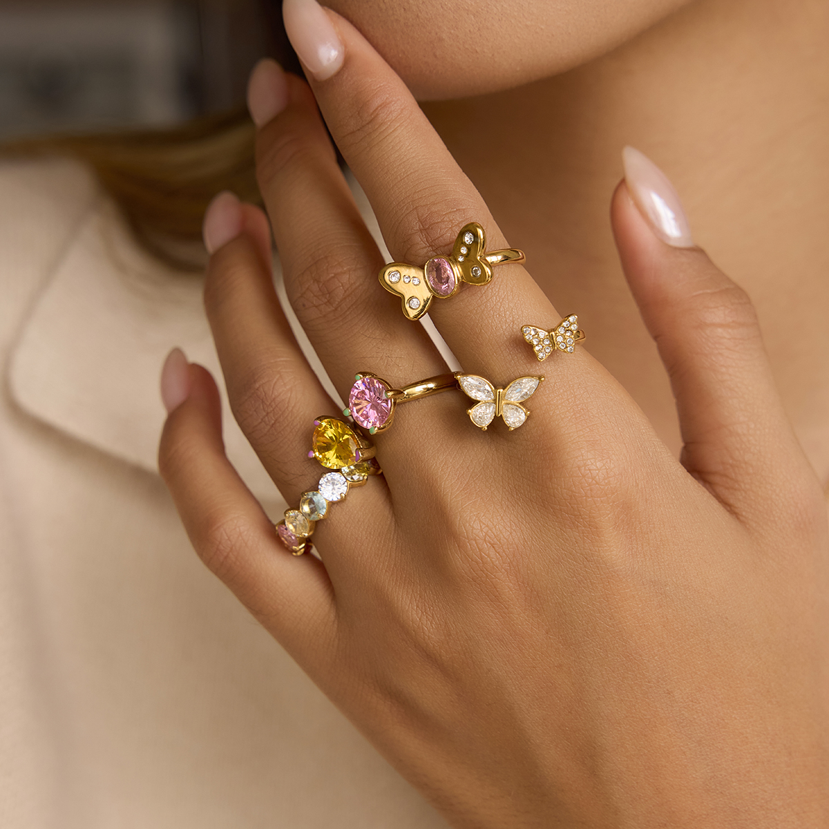 Céleste Ring Celandra 18K Gold - 13