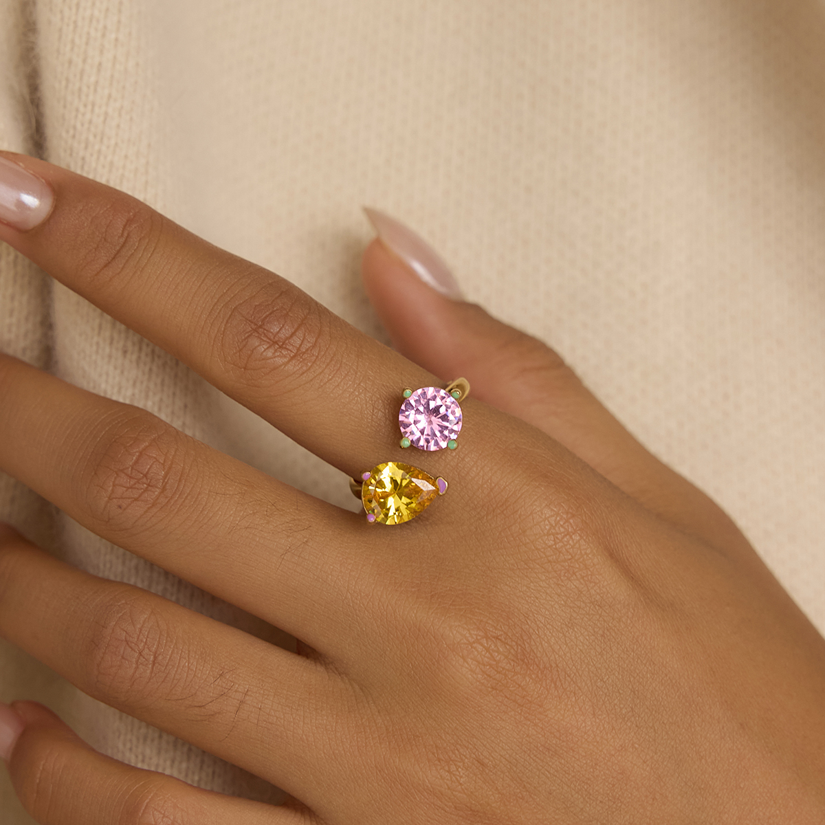 Céleste Ring Celandra 18K Gold - 14