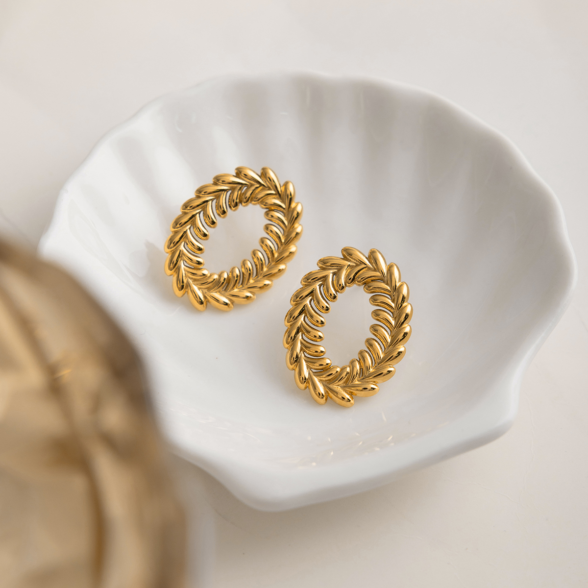 Céleste Earrings Eliorine 18K Gold - 4