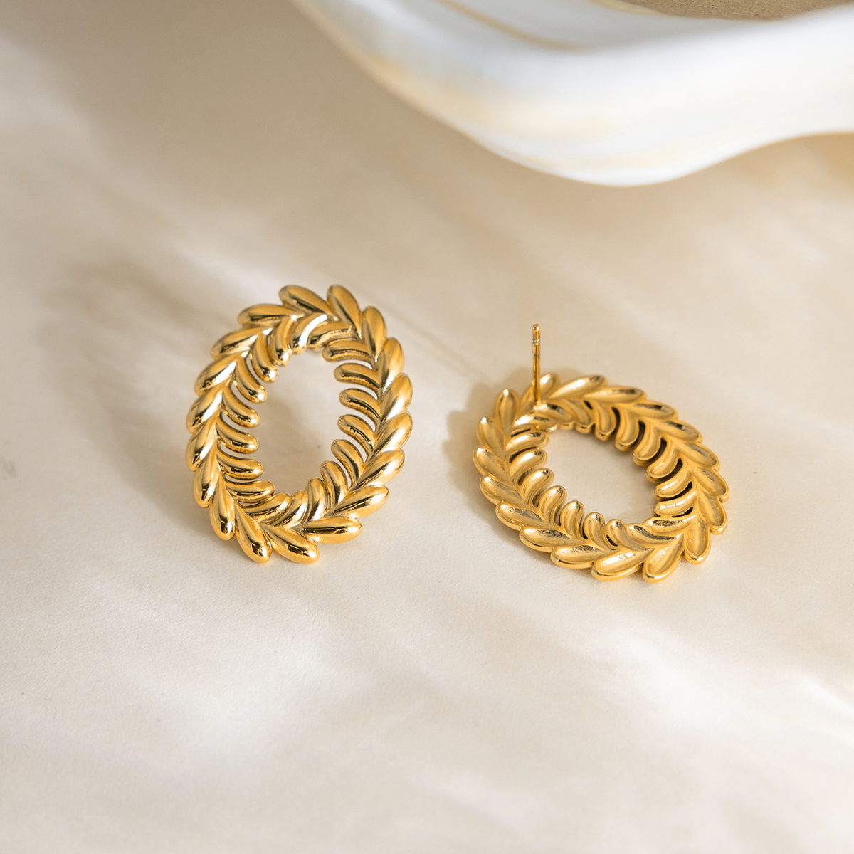 Céleste Earrings Eliorine 18K Gold - 3