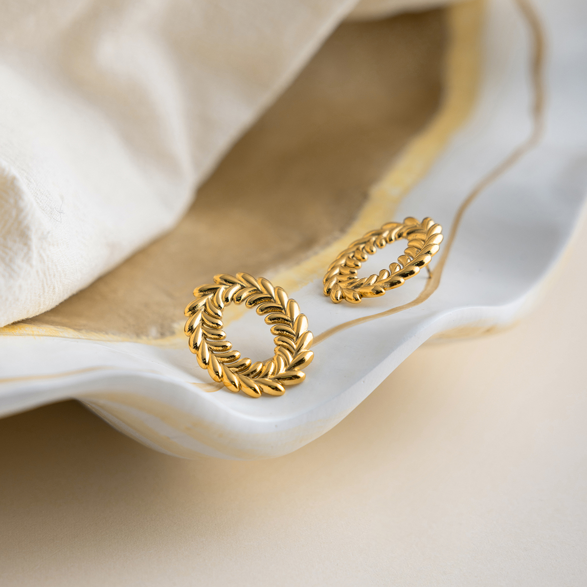 Céleste Earrings Eliorine 18K Gold - 2