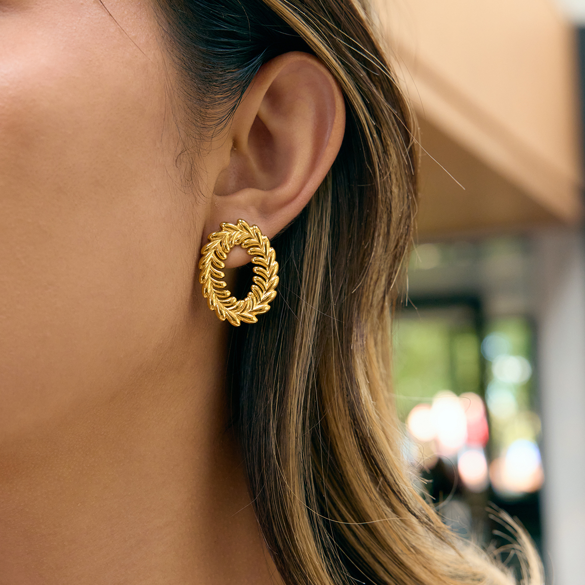 Céleste Earrings Eliorine 18K Gold - 7