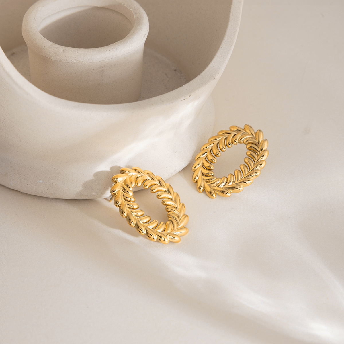 Céleste Earrings Eliorine 18K Gold