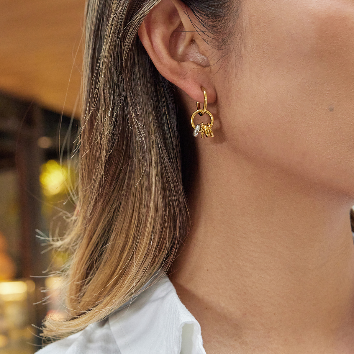 Céleste Earrings Graciela 18K Gold - 8