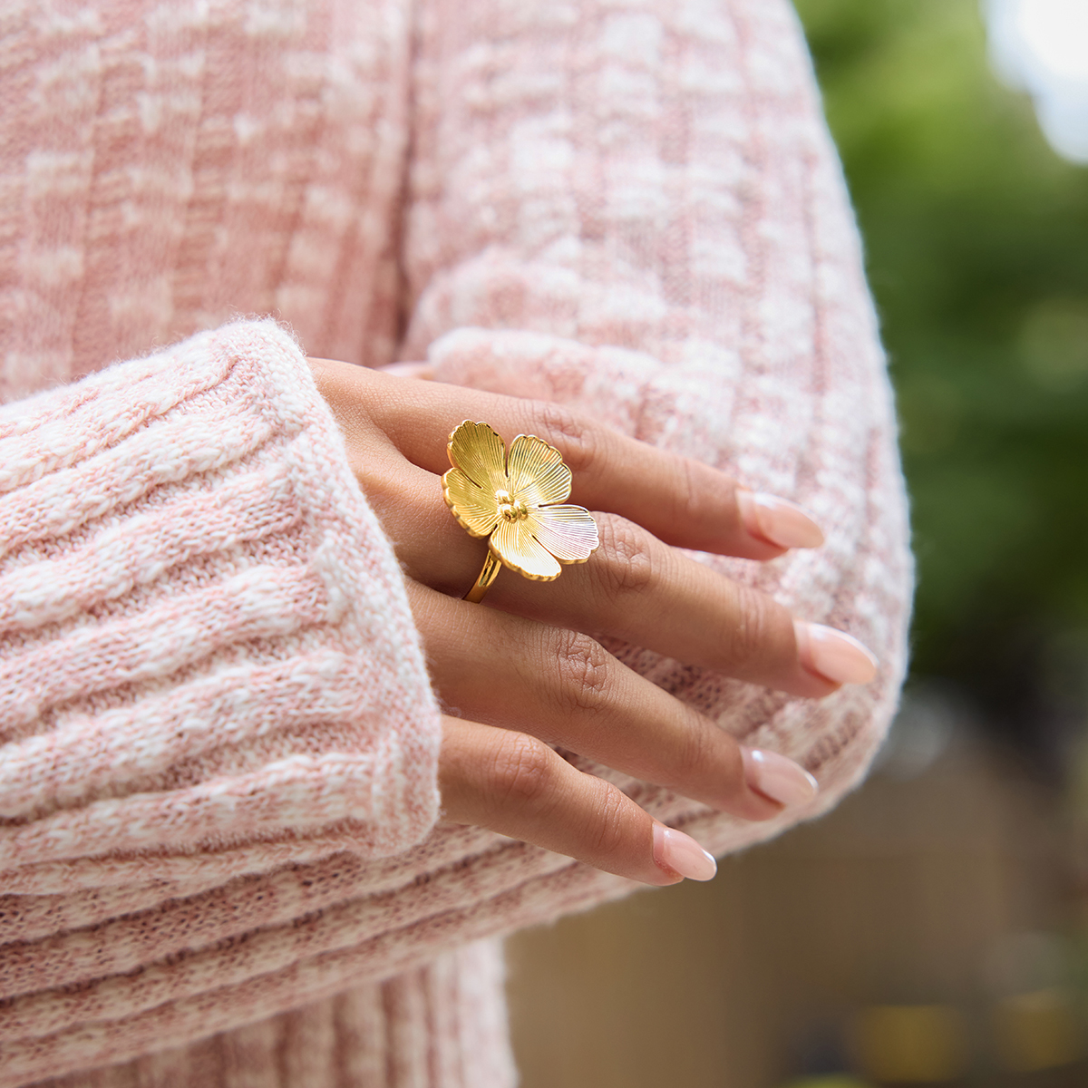 Céleste Ring Herminie 18K Gold - 10