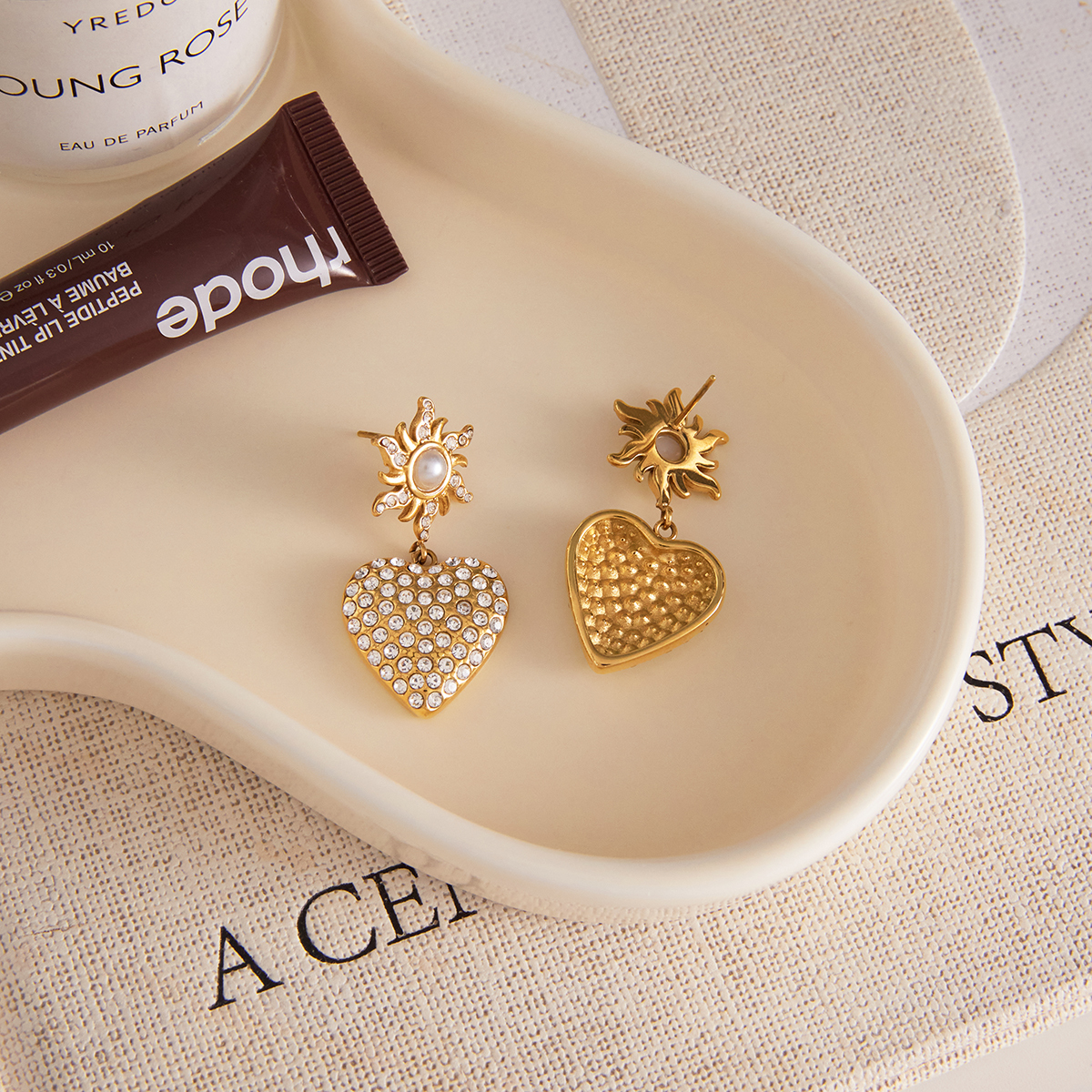 Céleste Earrings Iolène 18K Gold - 2