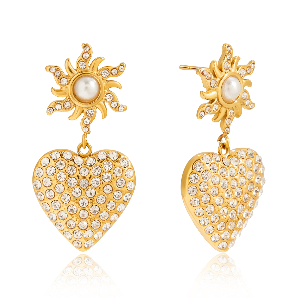 Céleste Earrings Iolène 18K Gold - 4