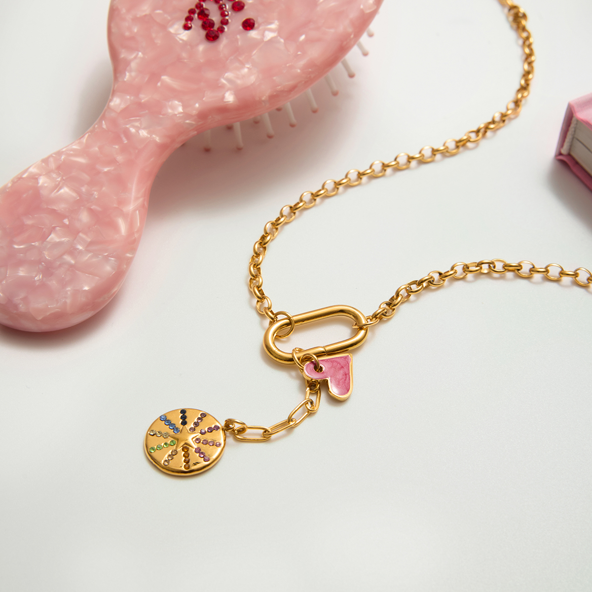 Céleste Necklace Adelphine 18K Gold - 6
