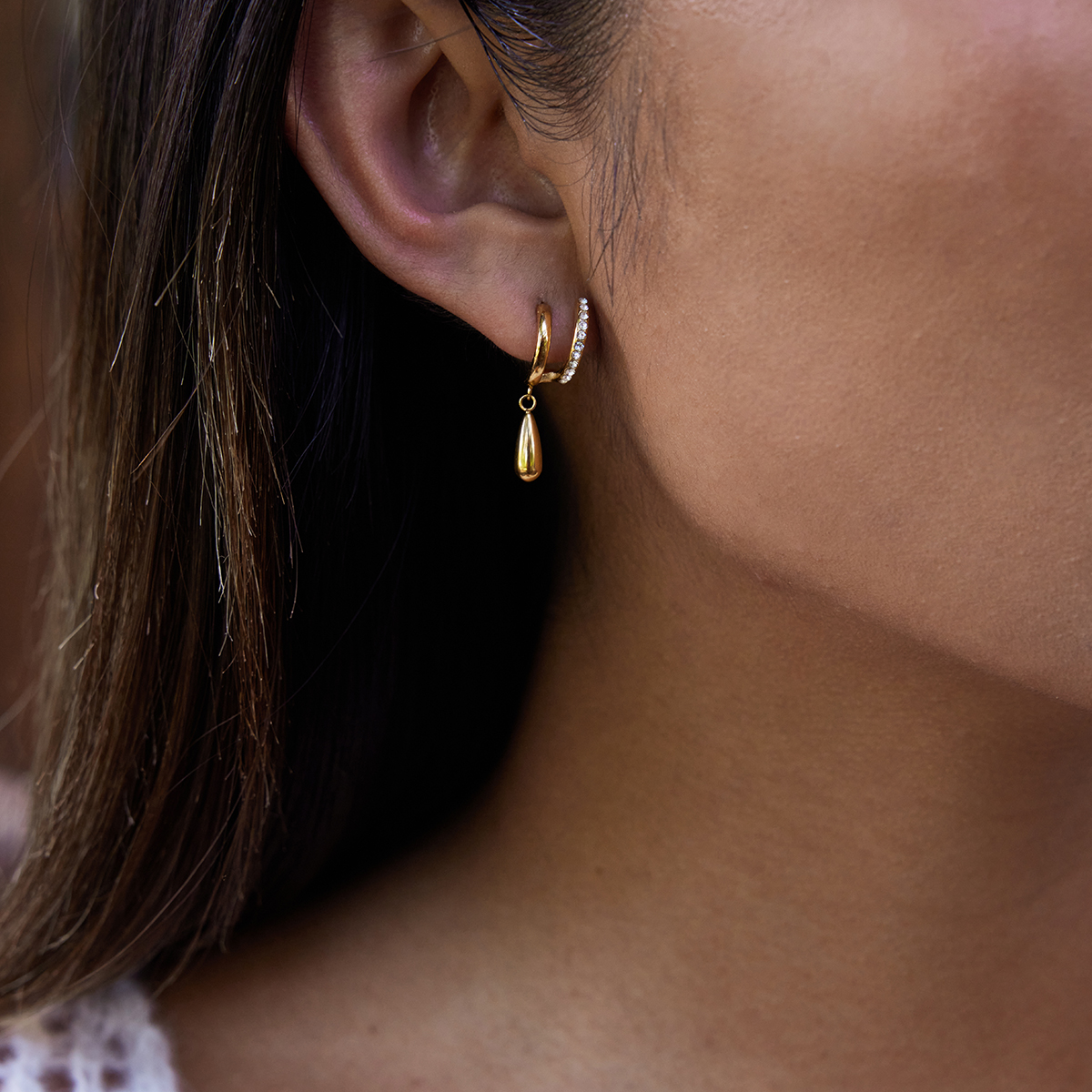 Céleste Earrings Silviana 18K Gold - 4