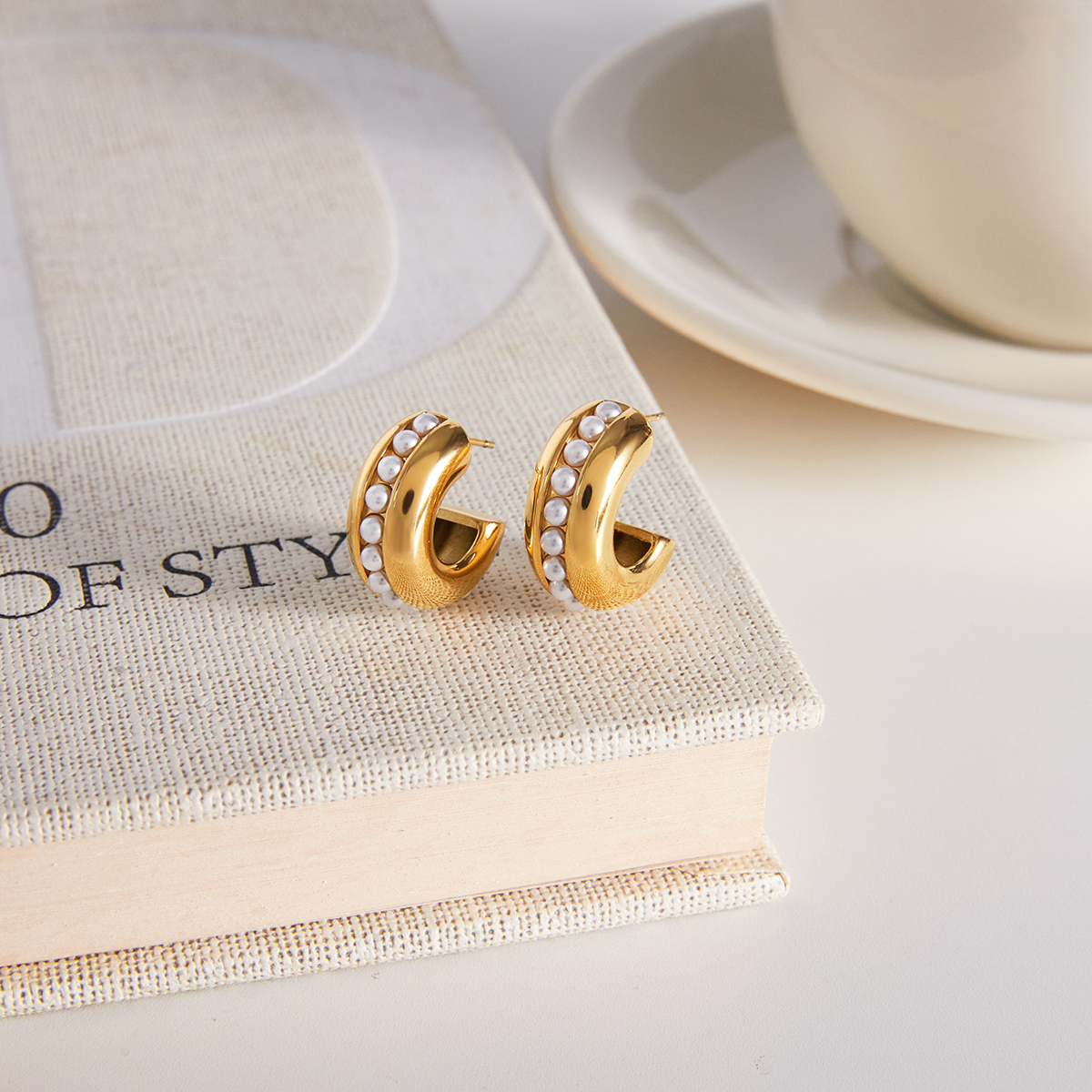 Céleste Earrings Kalista 18K Gold - 4
