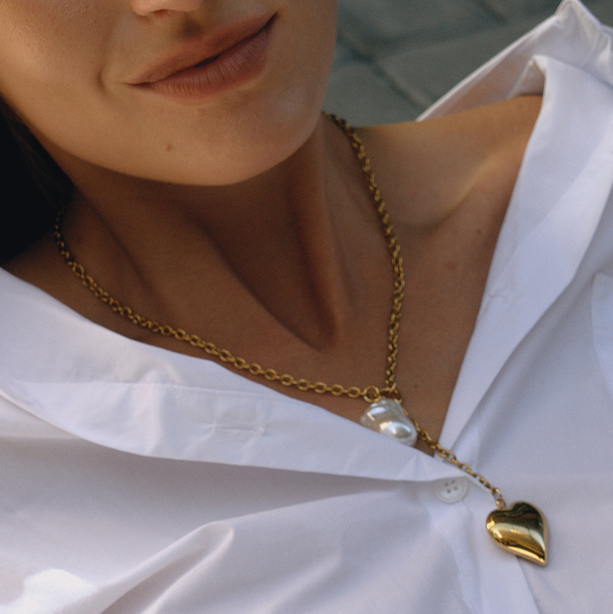 Céleste Necklace Aurembiaix 18K Gold - 6