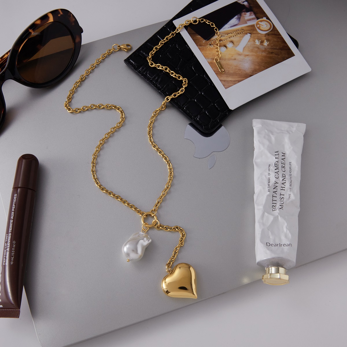 Céleste Necklace Aurembiaix 18K Gold - 7