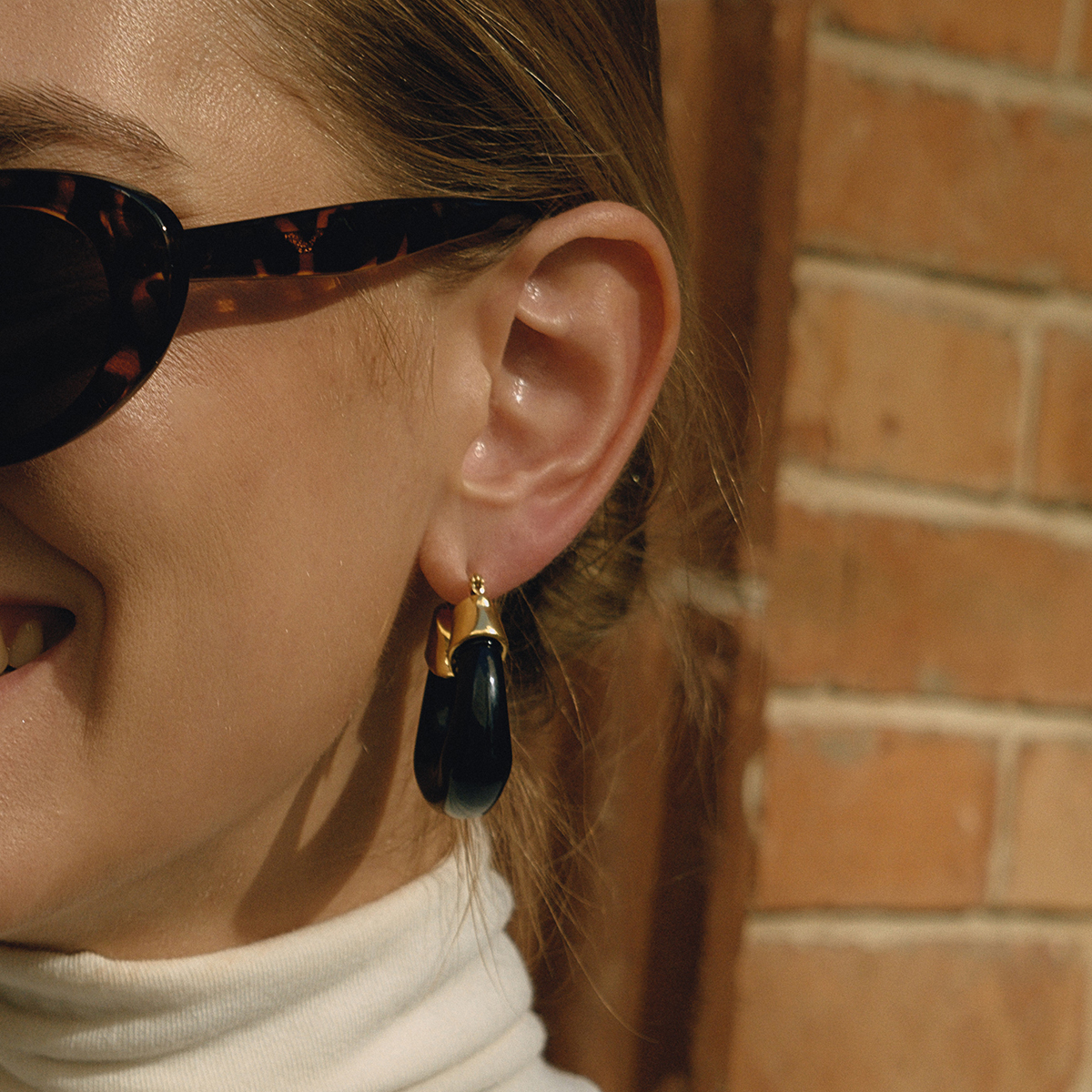 Céleste Earrings Amarante 18K Gold - 6