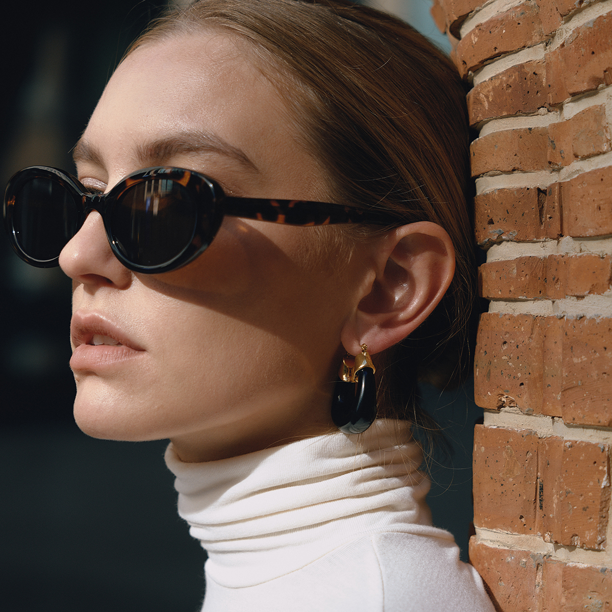 Céleste Earrings Amarante 18K Gold - 10