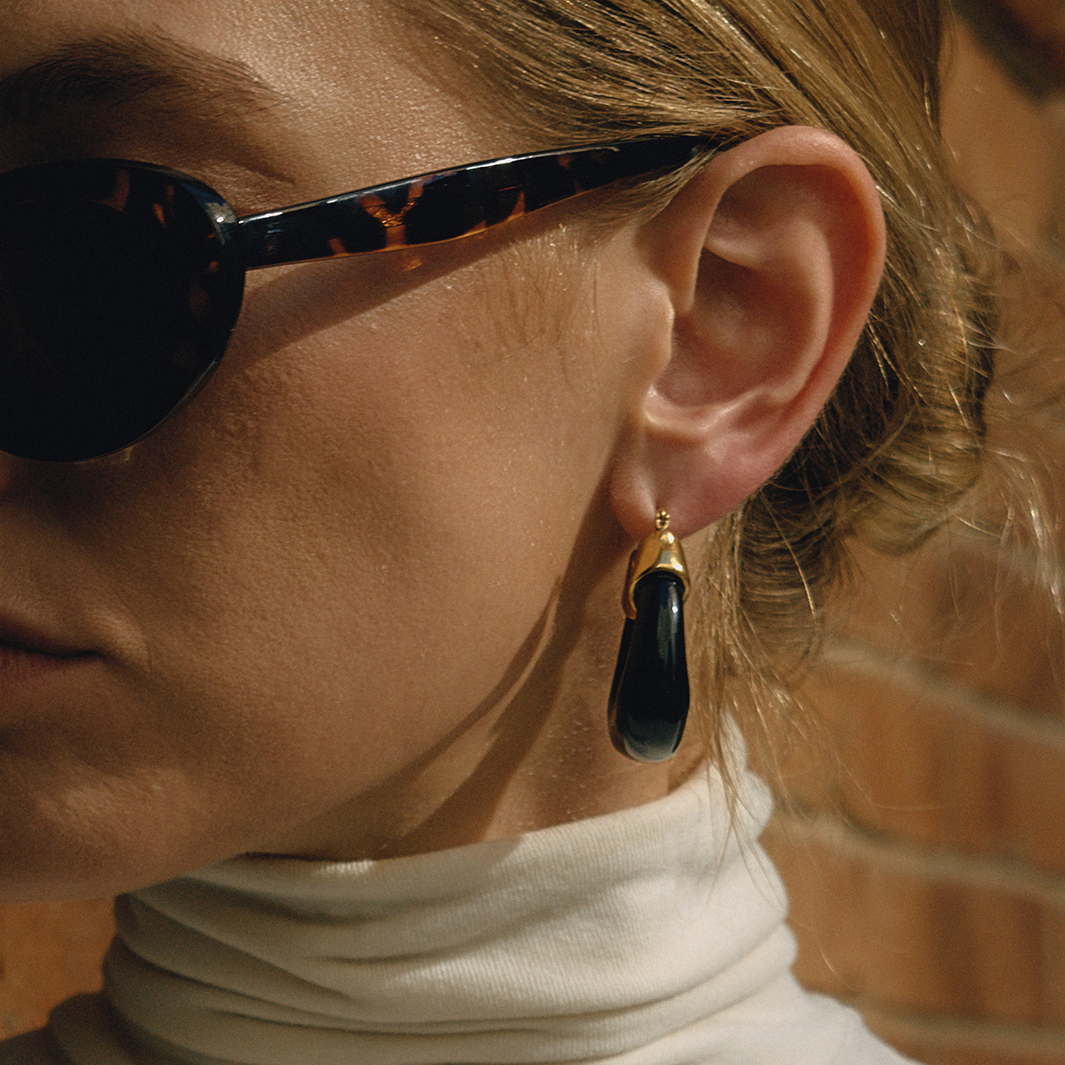 Céleste Earrings Amarante 18K Gold - 8