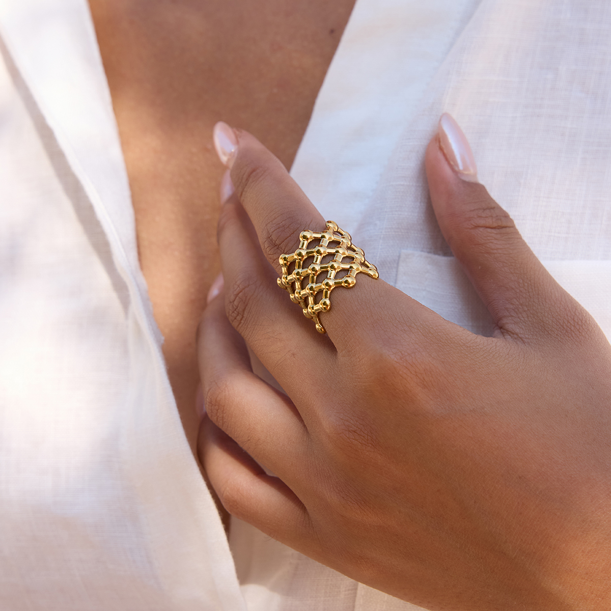 Céleste Ring Mirellia 18K Gold - 9