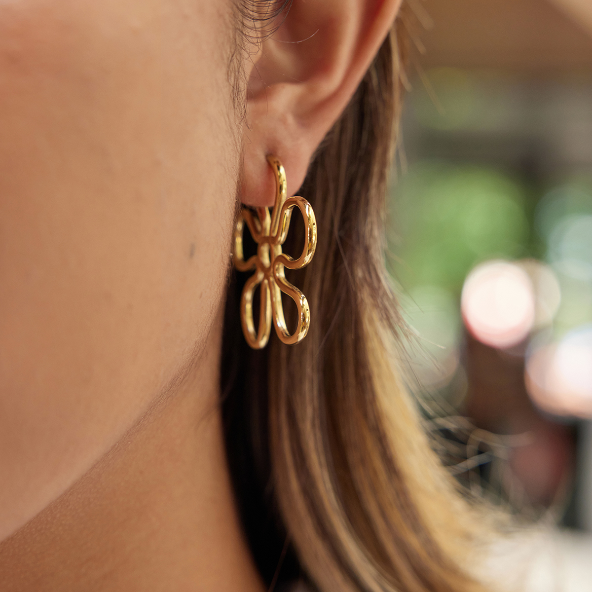 Céleste Earrings Néréline 18K Gold - 8