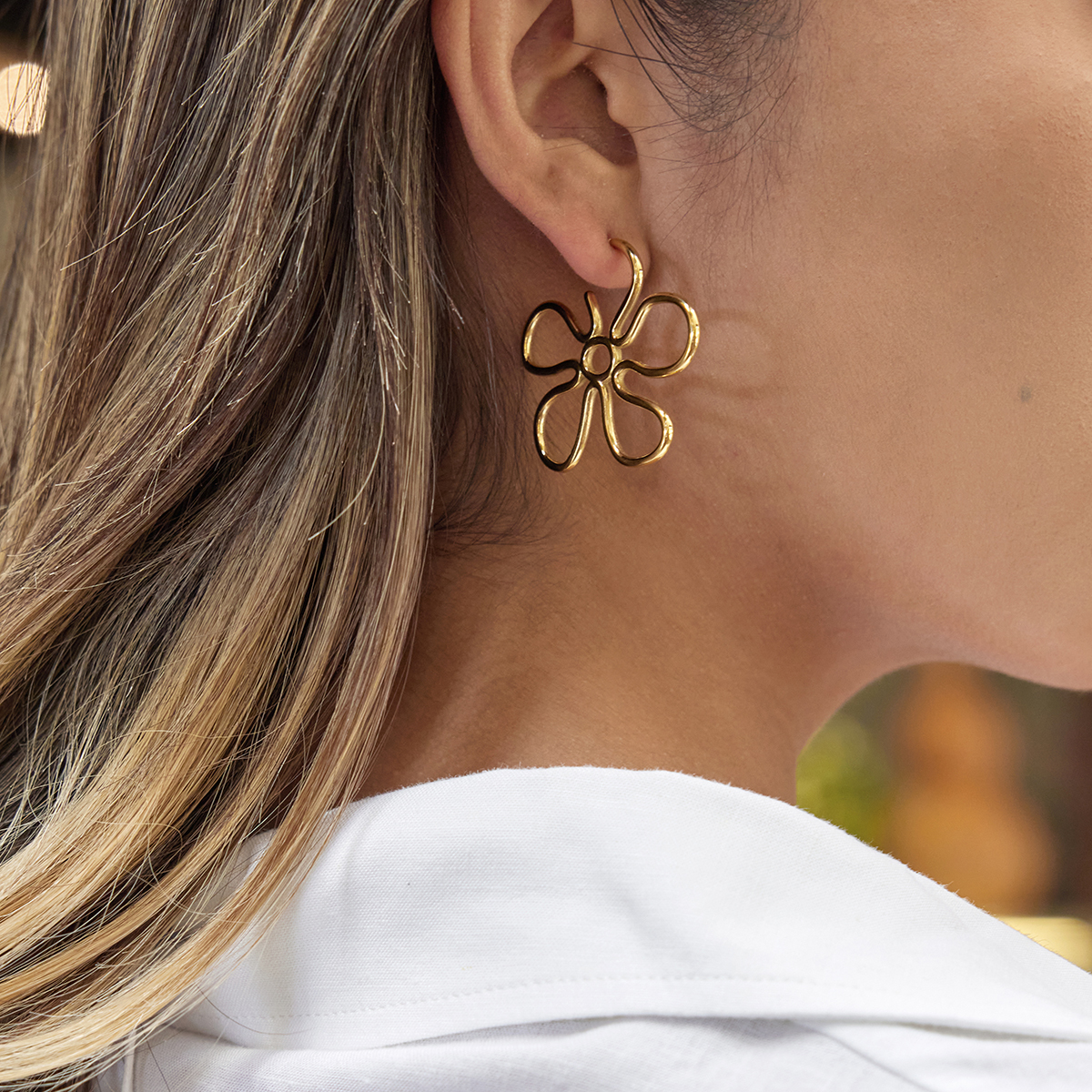 Céleste Earrings Néréline 18K Gold - 11