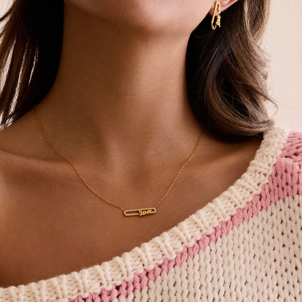 Céleste Necklace Baptistine 18K Gold - 5