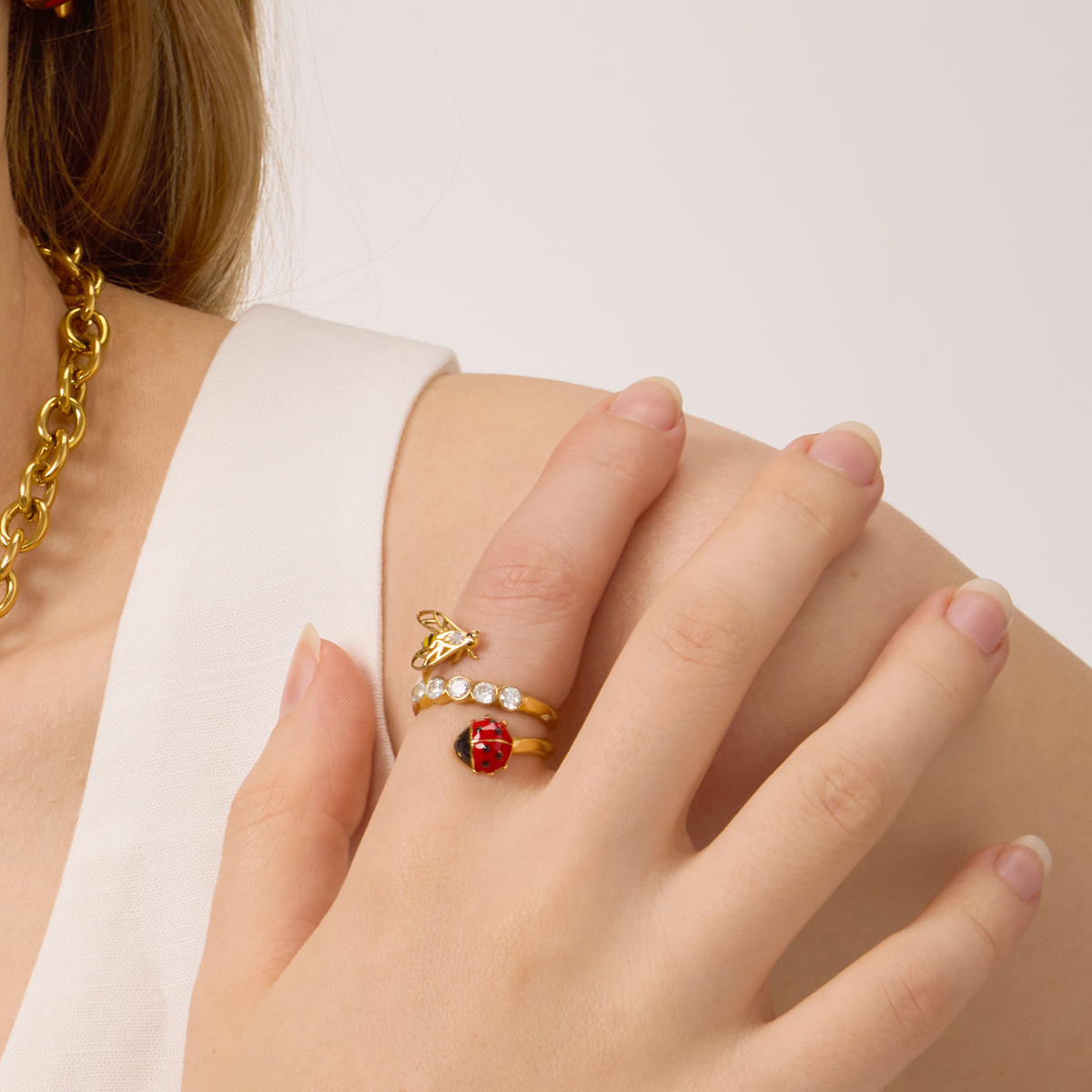 Céleste Ring Orphélia 18K Gold - 9