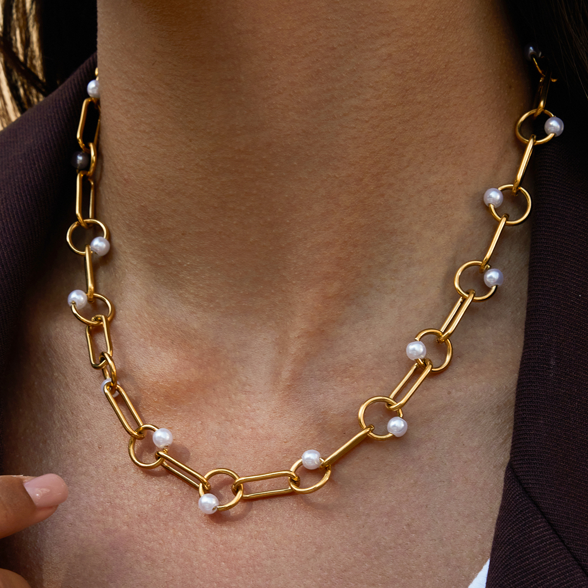 Céleste Necklace Zephirine 18K Gold - 4