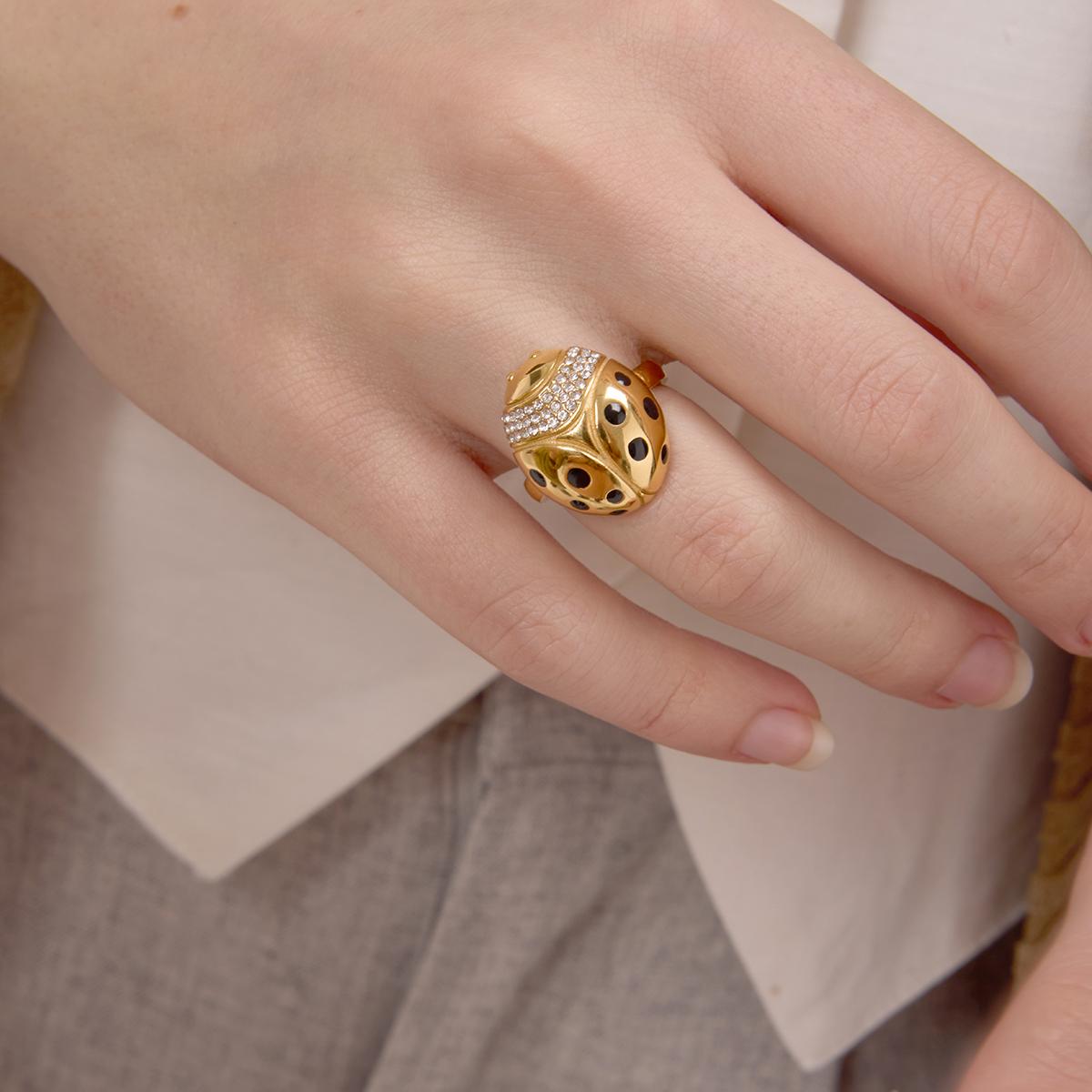Céleste Ring Prunélia 18K Gold - 8