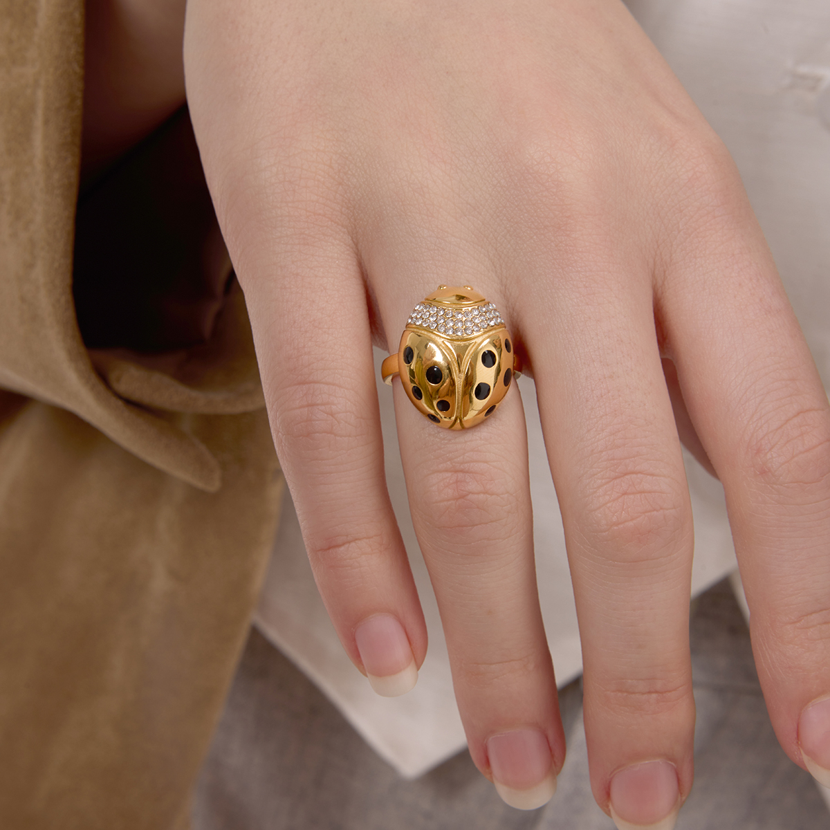 Céleste Ring Prunélia 18K Gold - 9
