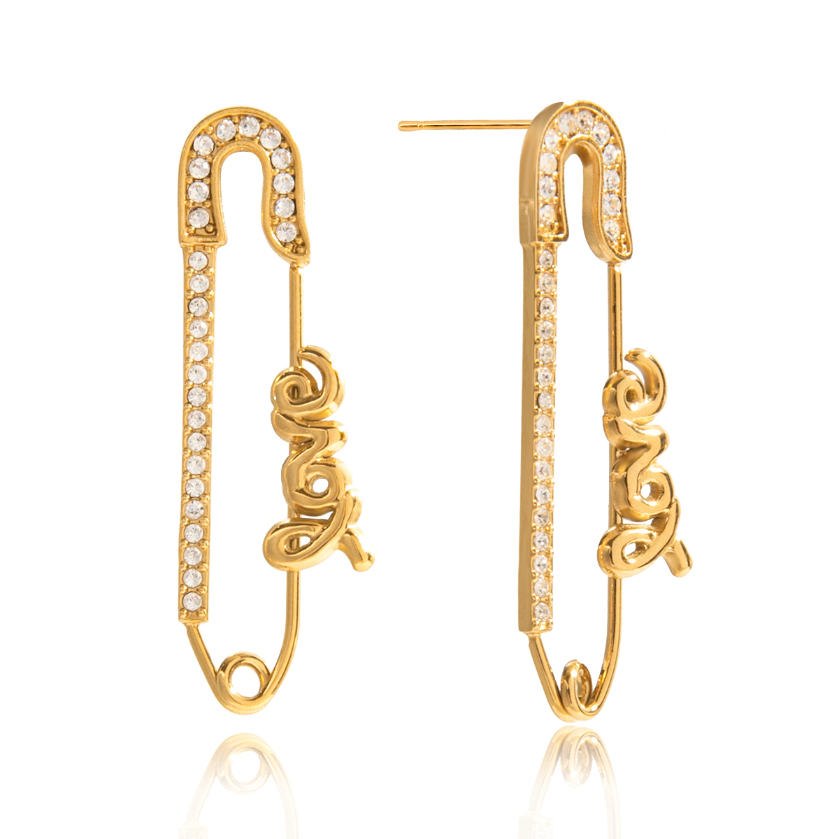 Céleste Earrings Olivette 18K Gold