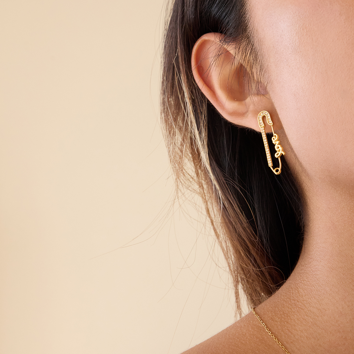 Céleste Earrings Olivette 18K Gold - 2