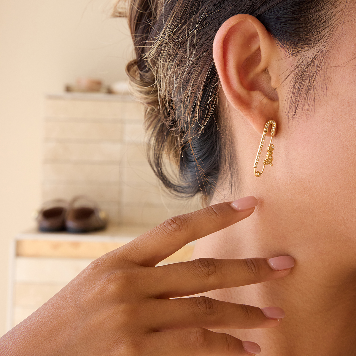 Céleste Earrings Olivette 18K Gold - 4