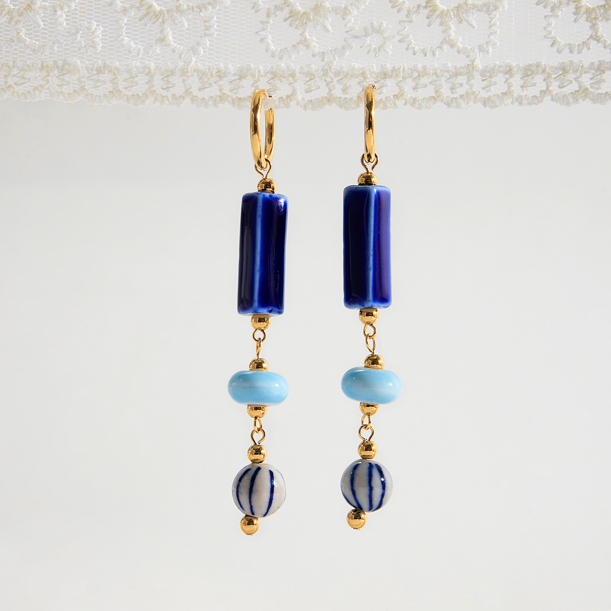 Céleste Earrings Claribel 18K Gold - 5