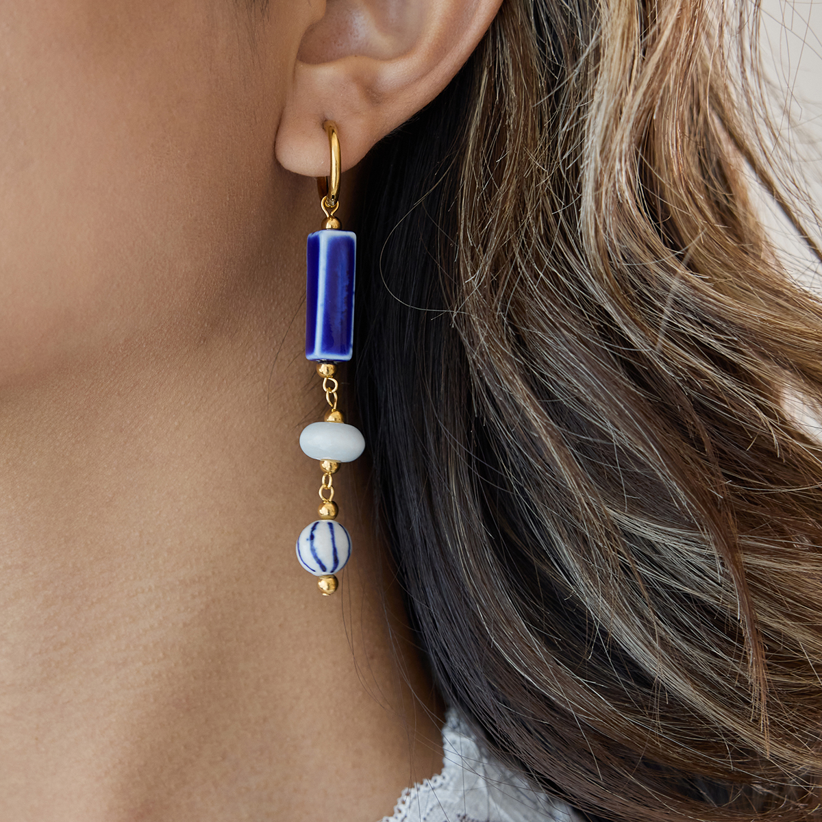 Céleste Earrings Claribel 18K Gold - 8