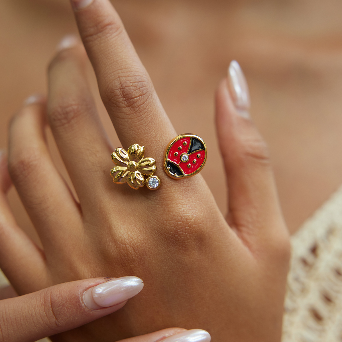 Céleste Ring Séveriane 18K Gold - 10