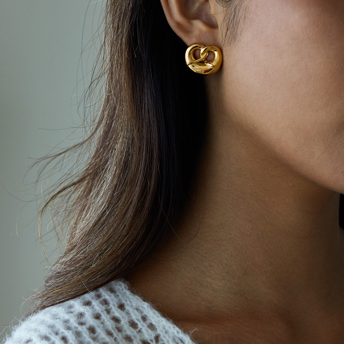 Céleste Earrings Sabinella 18K Gold - 3