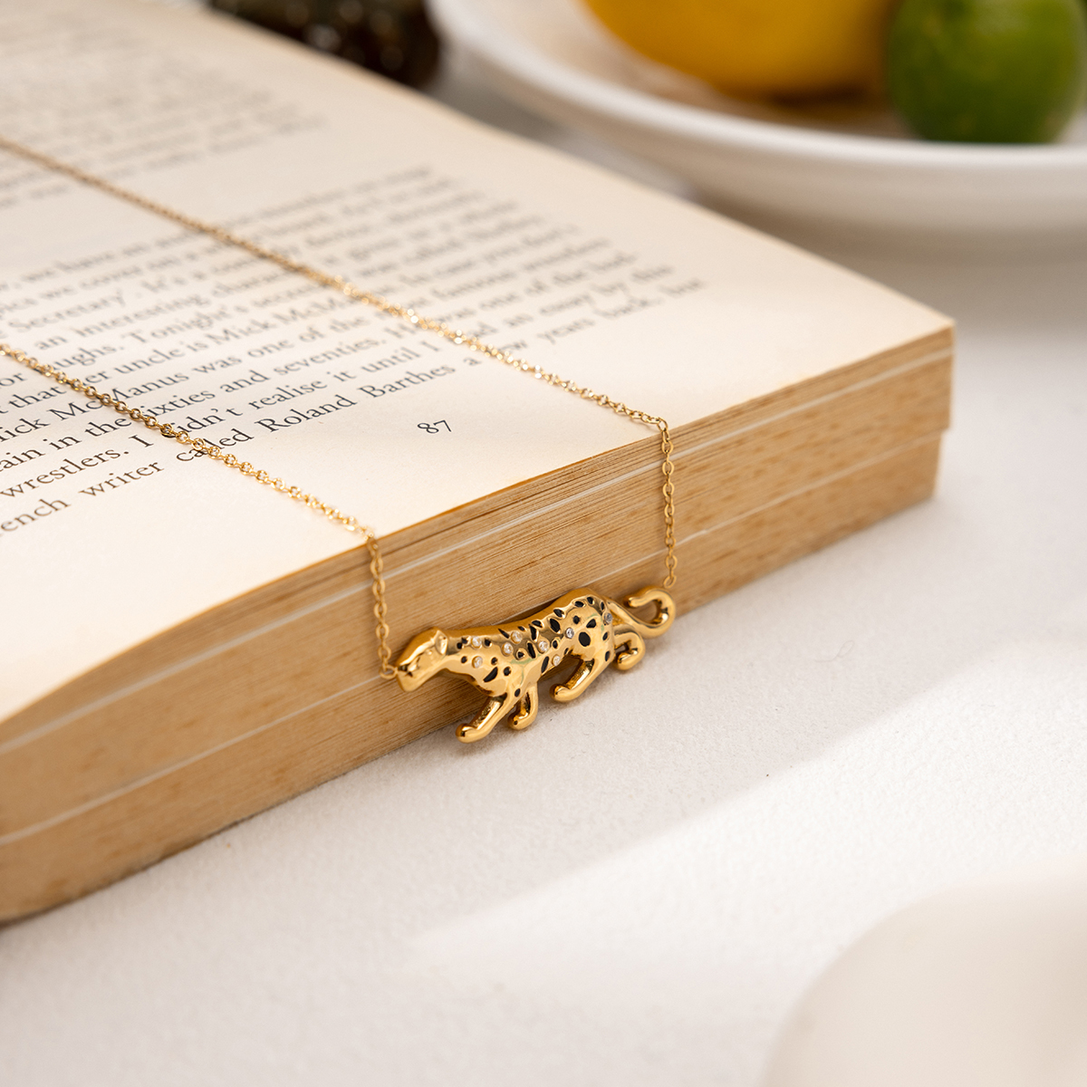 Céleste Necklace Urbélia 18K Gold - 3