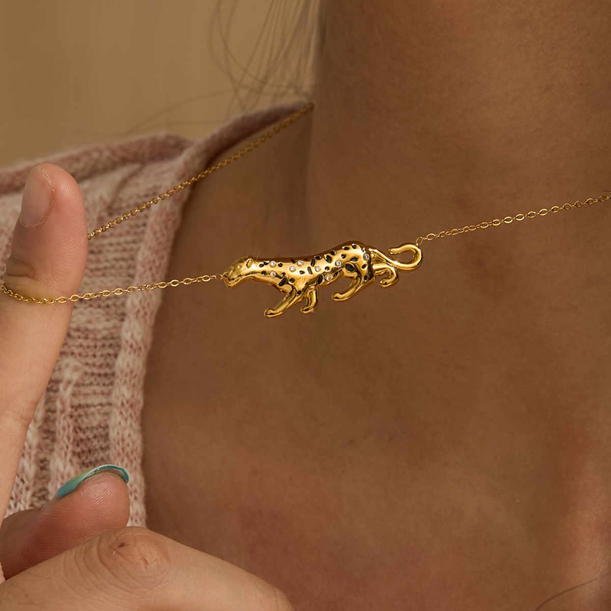 Céleste Necklace Urbélia 18K Gold - 9