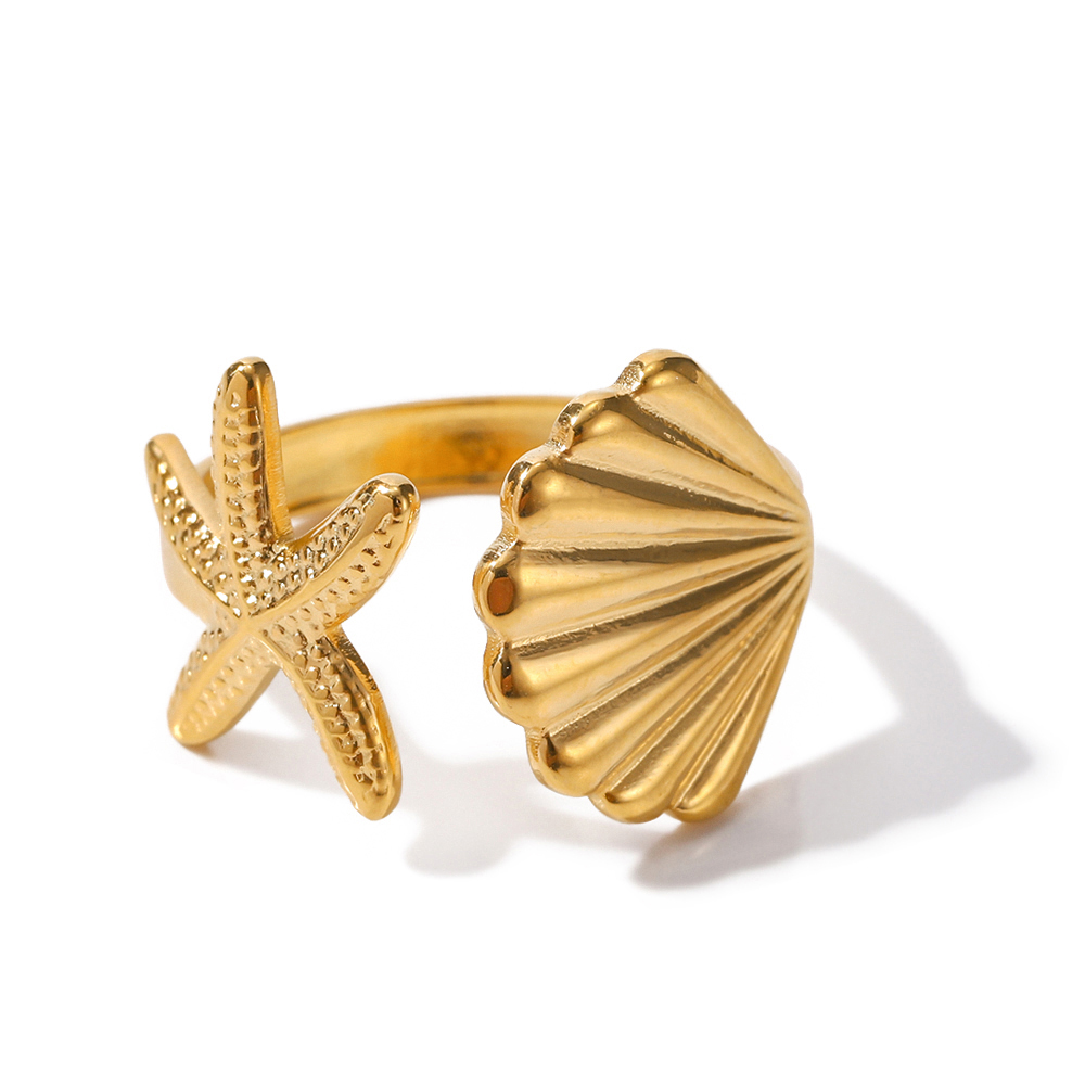 Céleste Ring Fleur 18K Gold