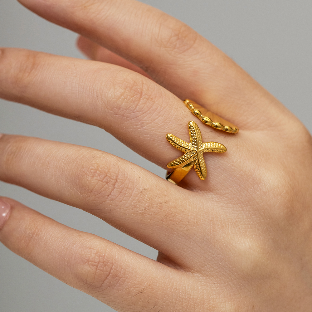 Céleste Ring Fleur 18K Gold - 7
