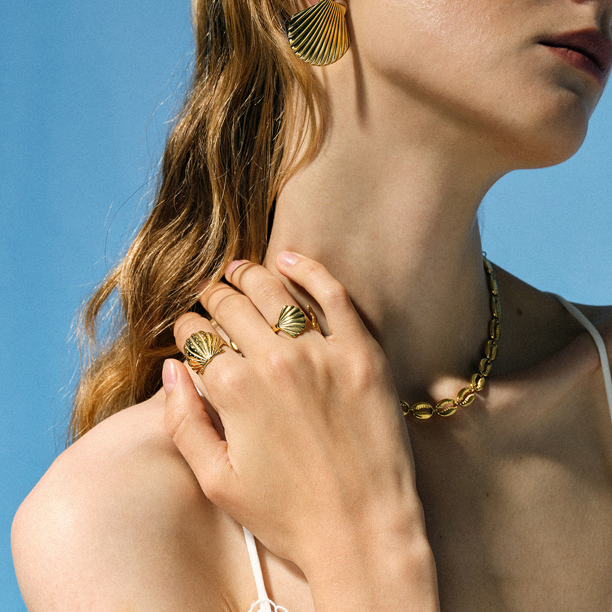Céleste Ring Fleur 18K Gold - 9