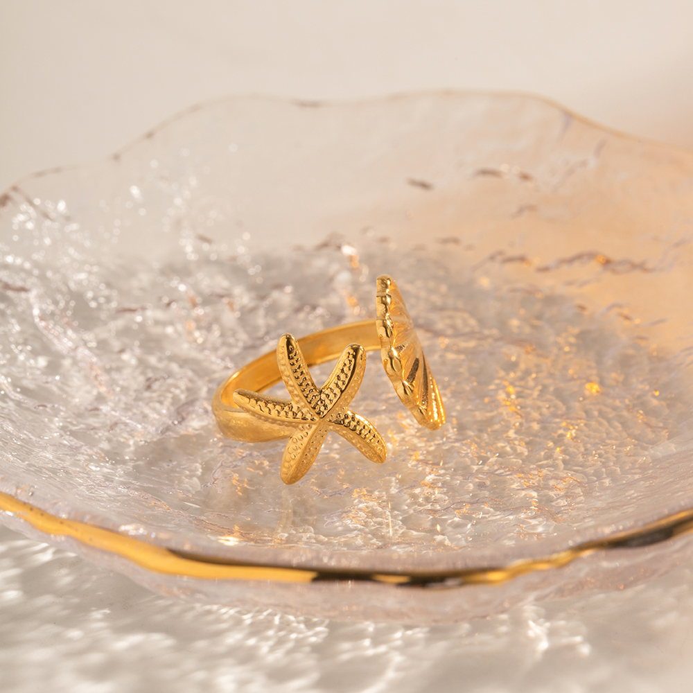 Céleste Ring Fleur 18K Gold - 5
