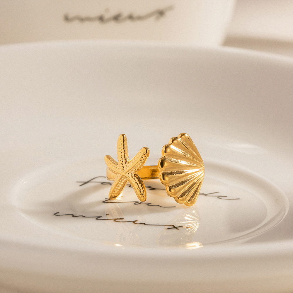 Céleste Ring Fleur 18K Gold - 6